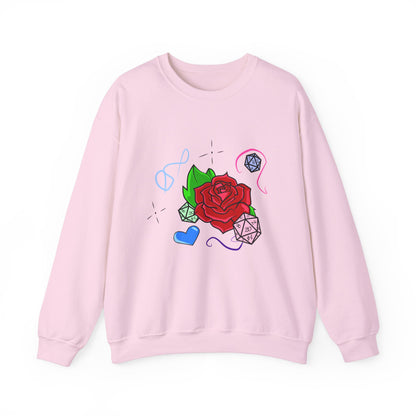 D20 Rose Sweater