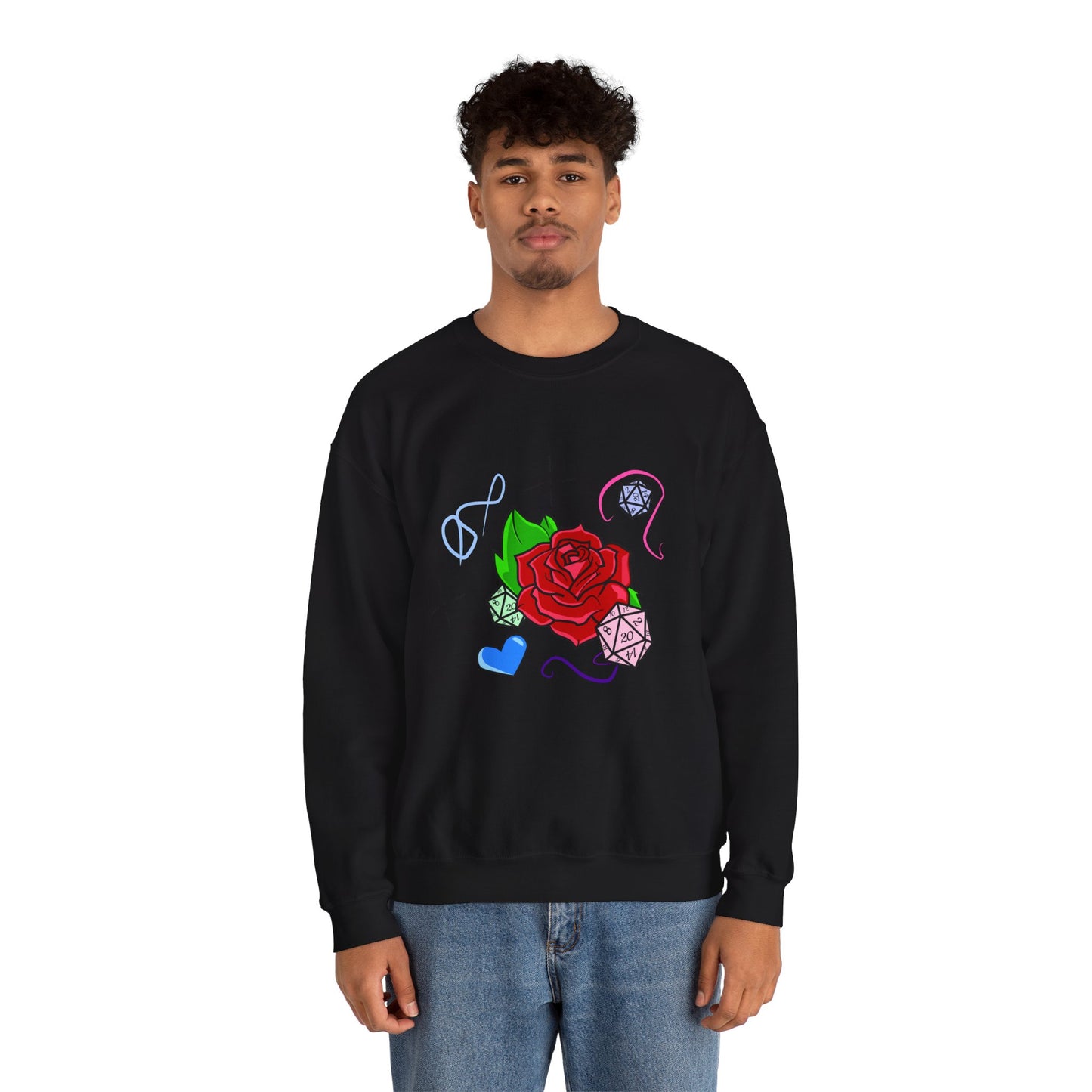 D20 Rose Sweater