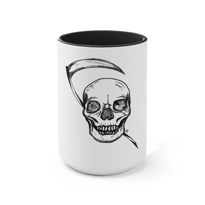 Skull coffee mug