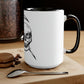 Skull coffee mug